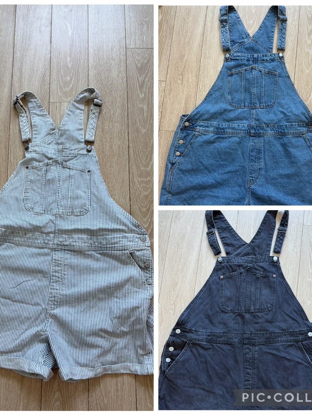 Women’s Old Navy Shortalls - 3 Pair!
